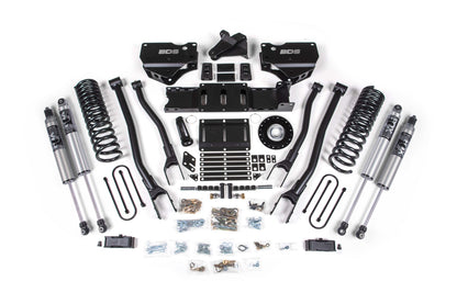 25-26 Ram 3500 (Gas) 4 Inch 4-Link Lift Kit W/ Indexing Ring, 2 Inch Rear Lift w/ Overload, Block BDS Suspension
