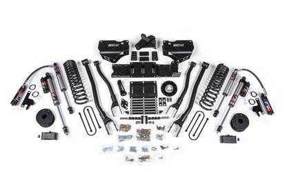 25-26 Ram 3500 (Gas) 4 Inch 4-Link Lift Kit W/ Indexing Ring, 3 Inch Rear Lift, OE Air Bag BDS Suspension-1