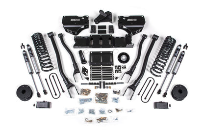 25-26 Ram 3500 (Gas) 4 Inch 4-Link Lift Kit W/ Indexing Ring, 3 Inch Rear Lift, OE Air Bag BDS Suspension-2