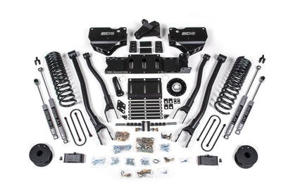 25-26 Ram 3500 (Gas) 4 Inch 4-Link Lift Kit W/ Indexing Ring, 3 Inch Rear Lift, OE Air Bag BDS Suspension-3