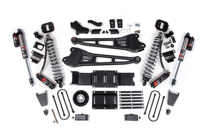 25-26 Ram 3500 (Diesel) 4 Inch Radius Arm Lift Kit W/ Indexing Ring, 2 Inch Rear Lift w/ Overload, Block BDS Suspension-2