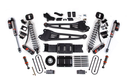 25-26 Ram 3500 (Diesel) 4 Inch Radius Arm Lift Kit W/ Indexing Ring, 2 Inch Rear Lift w/ Overload, Block BDS Suspension-1