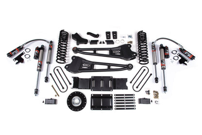 25-26 Ram 3500 (Gas) 4 Inch Radius Arm Lift Kit W/ Indexing Ring, 2 Inch Rear Lift w/o Overload, Block BDS Suspension-1