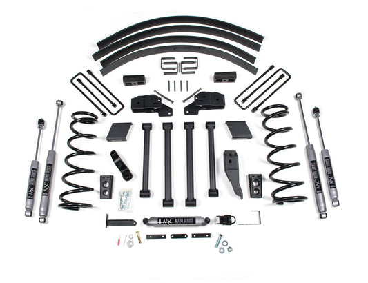 5 Inch Lift Kit Dodge Ram 2500/3500 00-02 4WD Block Kit Without Factory Overload BDS Suspension-1