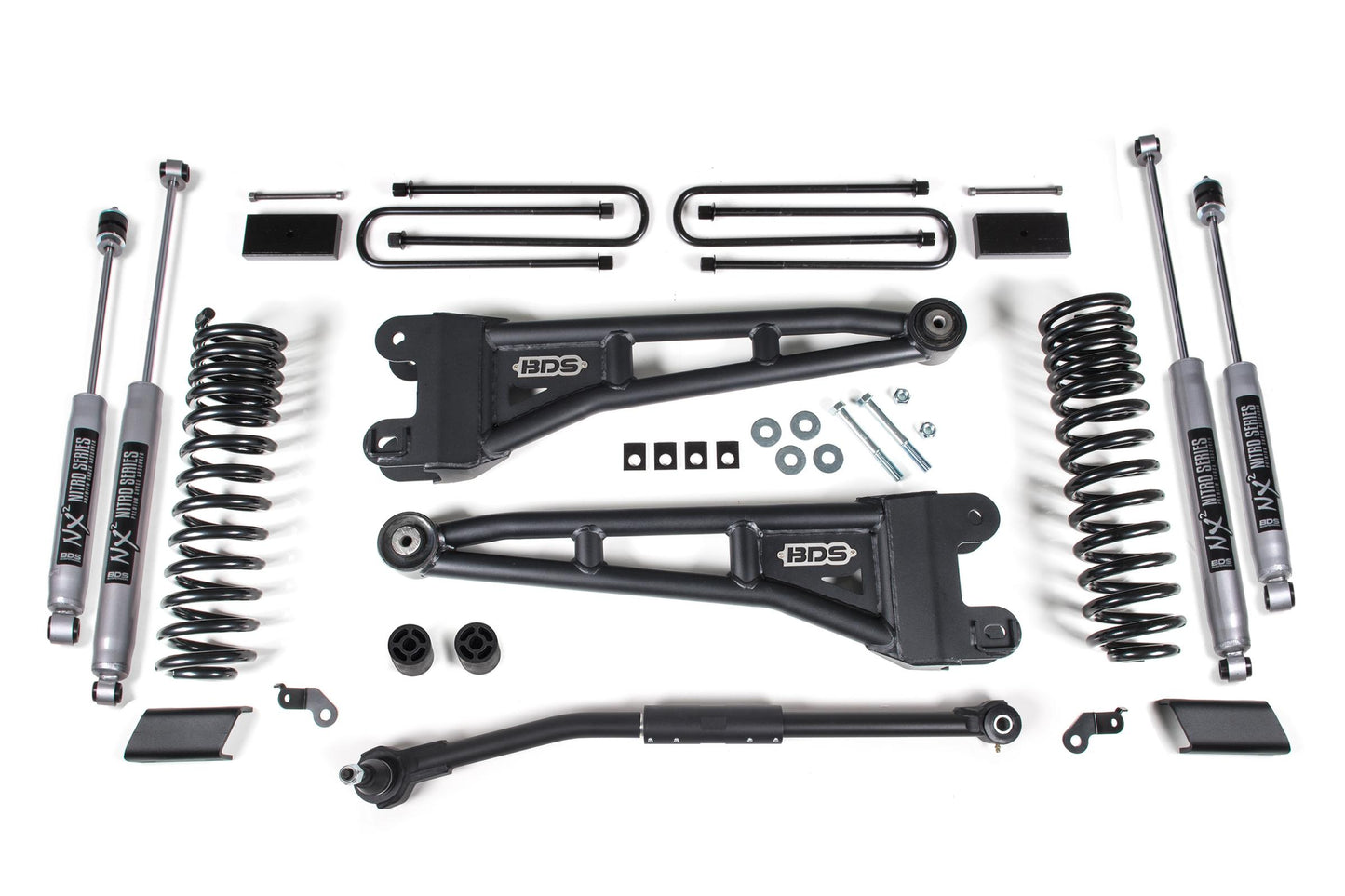 3 Inch Lift Kit w/ Radius Arm Ford F250/F350 Super Duty 23-24 4WD BDS Suspension-1