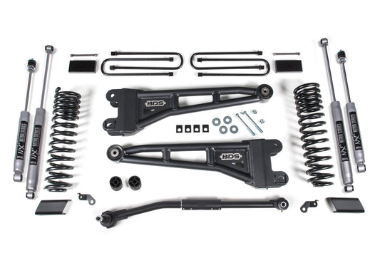 3 Inch Lift Kit w/ Radius Arm Ford F250/F350 Super Duty 23-24 4WD BDS Suspension
