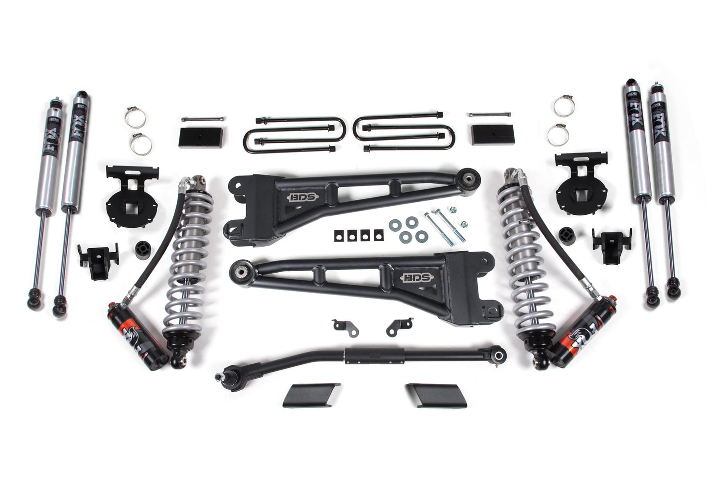 3 Inch Lift Kit w/ Radius Arm FOX 2.5 Coil-Over Conversion Performance Elite Ford F250/F350 Super Duty 23-24 4WD BDS Suspension
