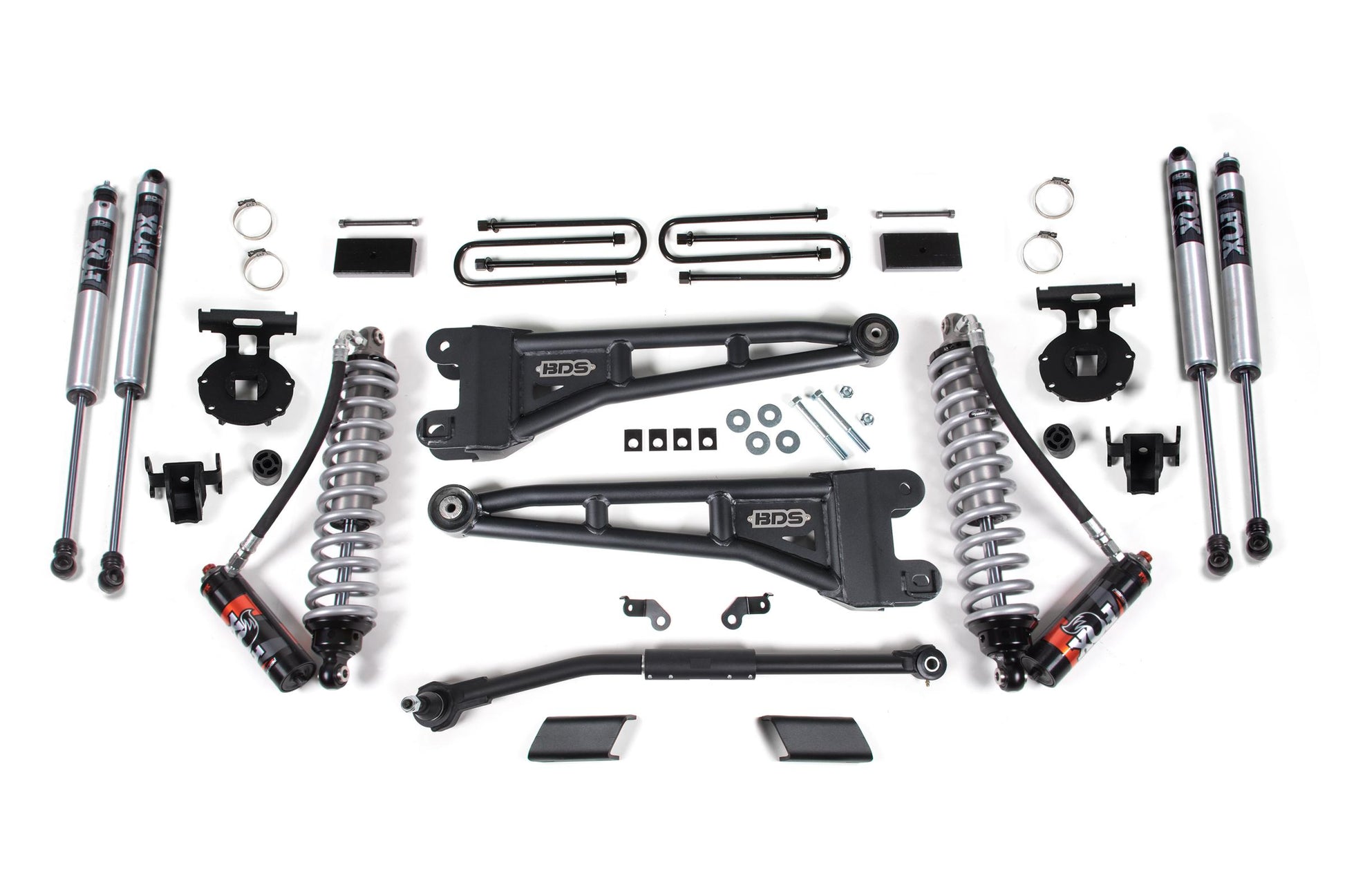3 Inch Lift Kit w/ Radius Arm FOX 2.5 Coil-Over Conversion Performance Elite Ford F250/F350 Super Duty 23-24 4WD BDS Suspension