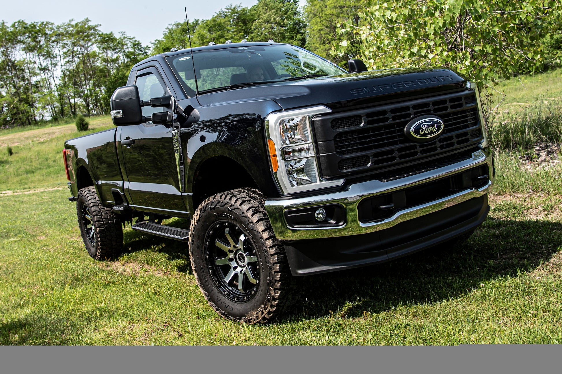 23-26 Ford F-250/F-350 4WD 3 Inch Radius Arm Lift Kit, 1 Inch Rear Lift, Block - Fox 2.5 Performance Elite Series C/O Front, Fox 2.5 Performance Elite Series Aux Front, Fox 2.5 Performance Elite Series Rear BDS Suspension