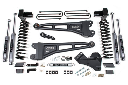 5 Inch Lift Kit w/ Radius Arm Ford F250/F350 Super Duty 23-24 4WD Diesel 5 Inch Block with 3 Leaf Main BDS Suspension-2