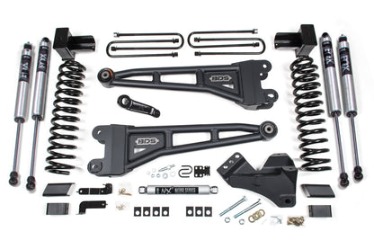 5 Inch Lift Kit w/ Radius Arm Ford F250/F350 Super Duty 23-24 4WD Gas 5 Inch Block with 3 Leaf Main BDS Suspension-2