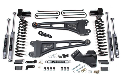5 Inch Lift Kit w/ Radius Arm Ford F250/F350 Super Duty 23-24 4WD Gas 5 Inch Block with 3 Leaf Main BDS Suspension-1