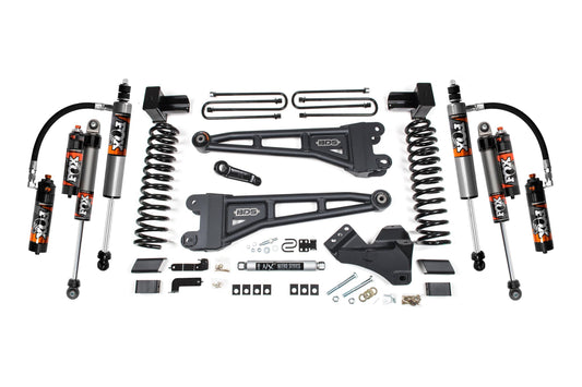 5 Inch Lift Kit w/ Radius Arm FOX 2.5 Coil-Over Conversion Performance Elite Ford F250/F350 Super Duty 23-24 4WD Diesel Block W/Factory Overload FOX 2.5 Performance Elite BDS Suspension