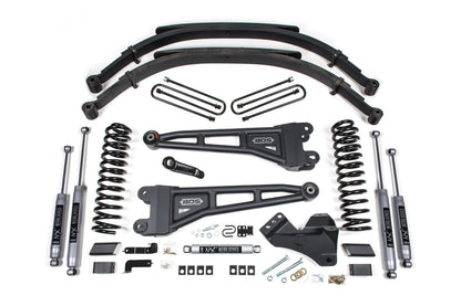 5 Inch Lift Kit w/ Radius Arm Ford F250/F350 Super Duty 23-24 4WD Diesel Leaf Springs BDS Suspension-1