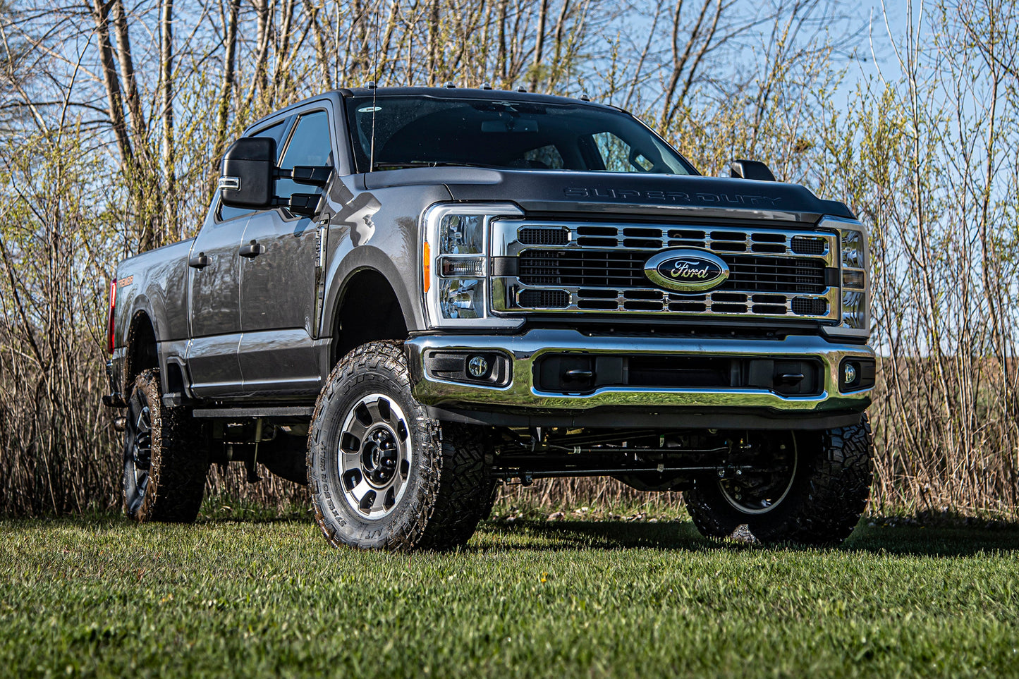 5 Inch Lift Kit w/ Radius Arm Ford F250/F350 Super Duty 23-24 4WD Gas Leaf Springs BDS Suspension-1