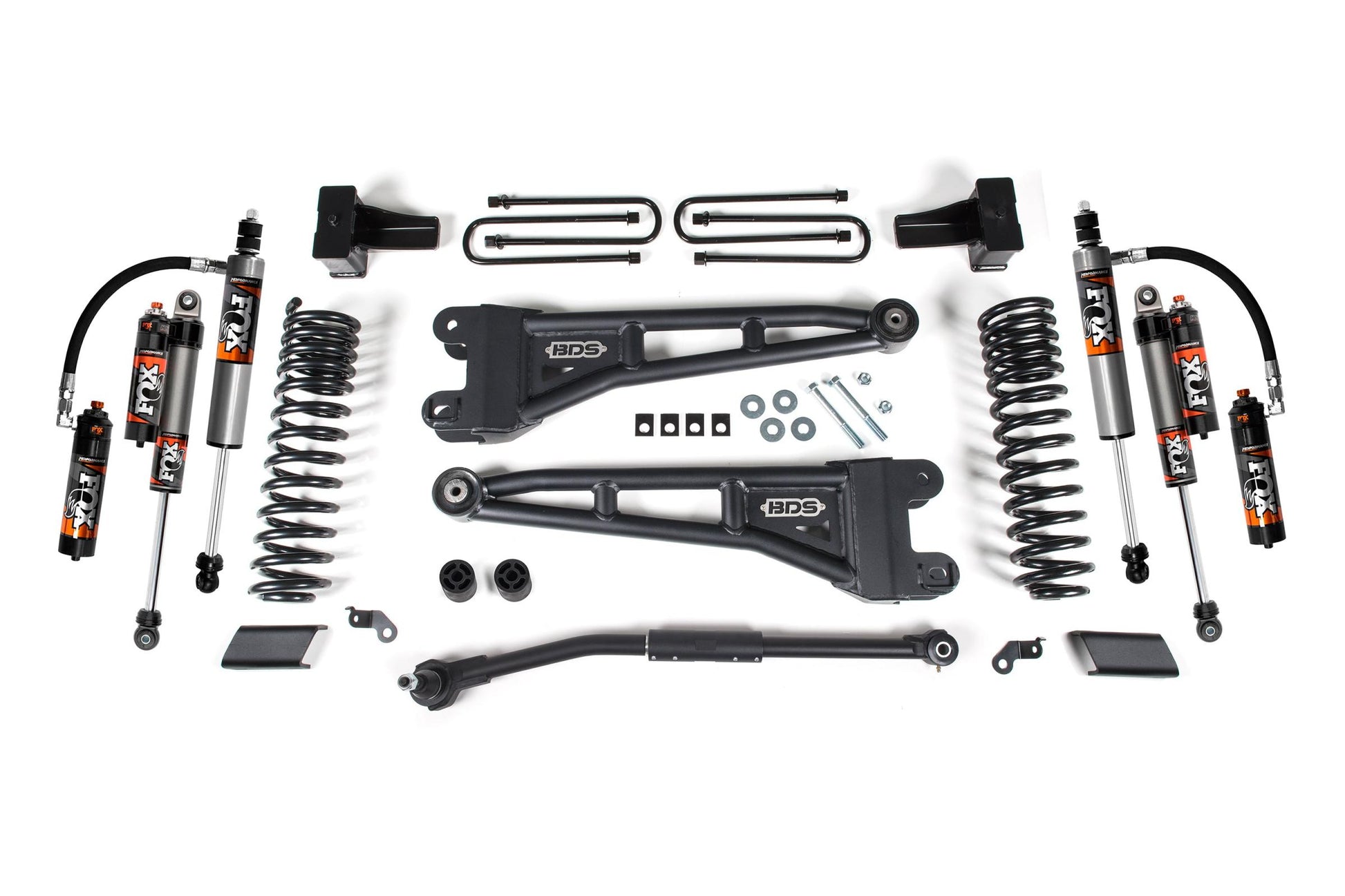 2.5 Inch Lift Kit w/ Radius Arm Ford F250/F350 Super Duty 17-19 4WD Diesel BDS Suspension