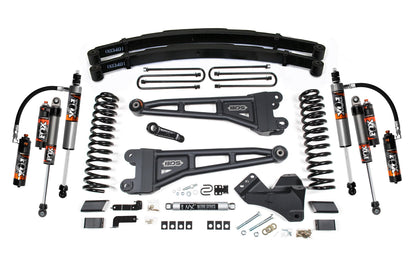 4 Inch Lift Kit w/ Radius Arm Ford F250/F350 Super Duty 17-19 4WD Diesel Leaf Springs BDS Suspension