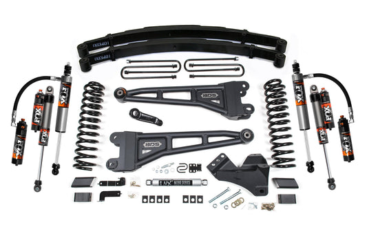 4 Inch Lift Kit w/ Radius Arm Ford F250/F350 Super Duty 17-19 4WD Diesel Leaf Springs BDS Suspension
