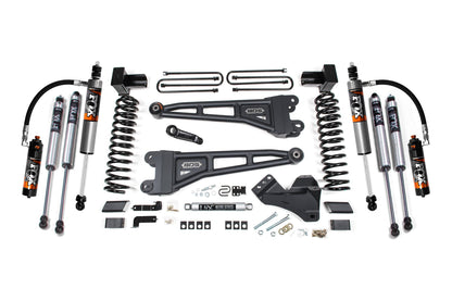 5 Inch Lift Kit w/ Radius Arm Ford F250/F350 Super Duty 23-24 4WD Diesel 5 Inch Block with 2 Leaf Main BDS Suspension-2