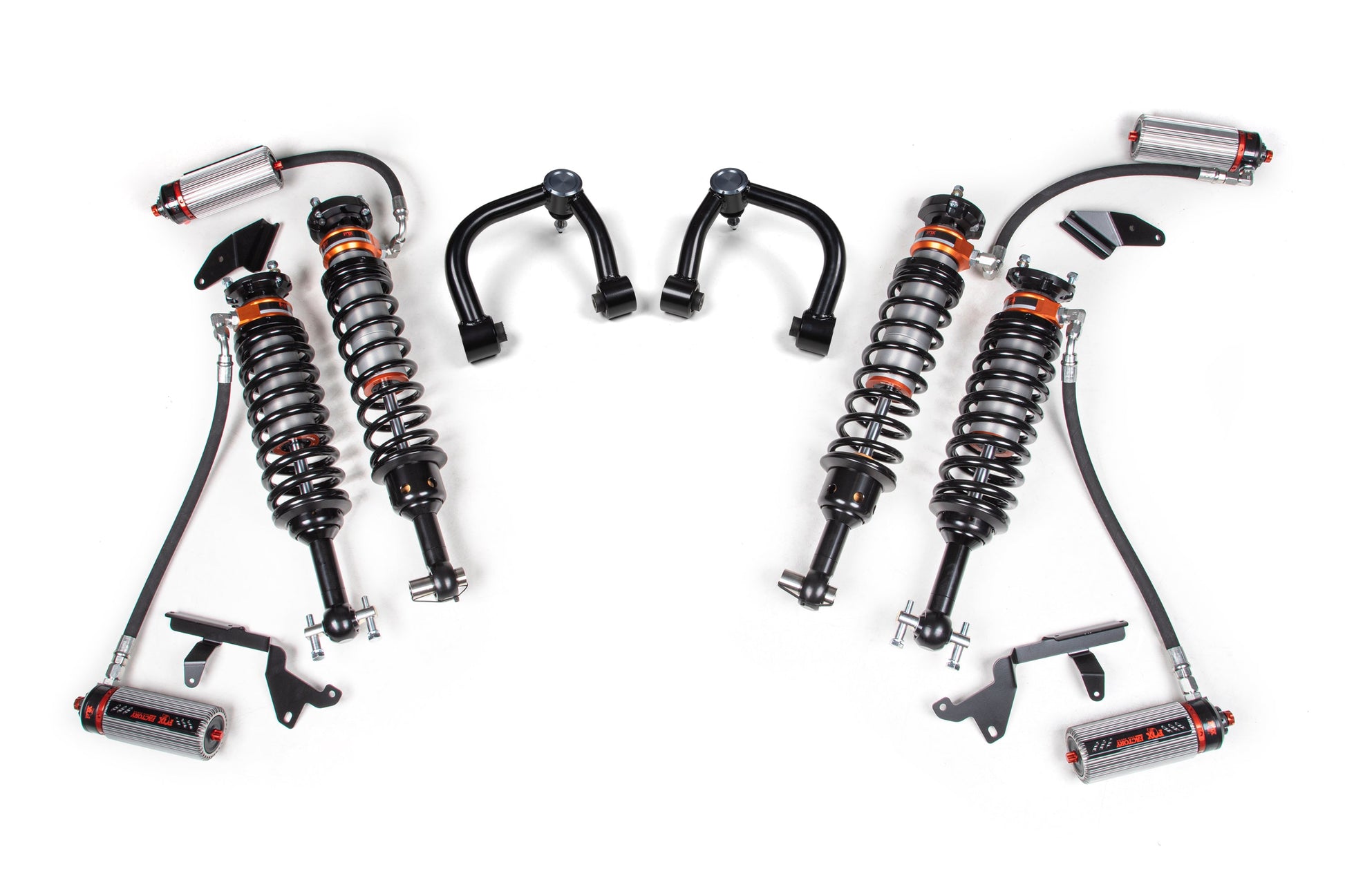 21-25 Ford Bronco Lift Kit, (Base 2DR/4DR, 4/4.5 Inch Front, 3-3.5 Inch Rear), (Sasquatch 2DR/4DR, 3-3.5 Inch Front, 2-2.5 Inch Rear), Fox 3.0 Factory Race Series C/O BDS Suspension