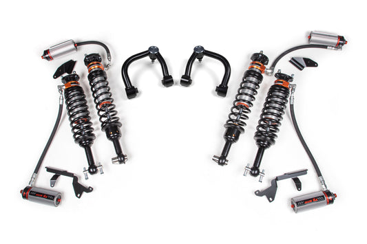 21-25 Ford Bronco Lift Kit, (Base 2DR/4DR, 4/4.5 Inch Front, 3-3.5 Inch Rear), (Sasquatch 2DR/4DR, 3-3.5 Inch Front, 2-2.5 Inch Rear), Fox 3.0 Factory Race Series C/O BDS Suspension