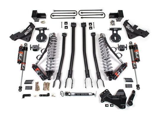 23-26 Ford F-350 Super Duty 4WD 5 Inch 4-Link Lift Kit, 2 Inch Rear, Block, Diesel, DRW - Fox 2.5 Performance Elite Series C/O Front, Fox 2.5 Performance Elite Series Rear BDS Suspension