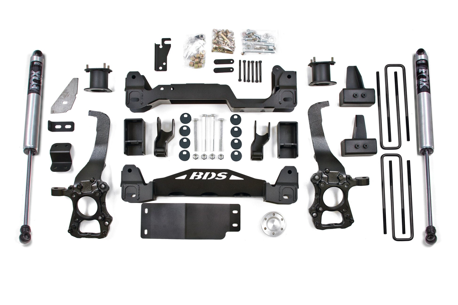 09-13 Ford F150 4WD 6 Inch Lift Kit, 4 Inch Rear Lift, Block BDS Suspension