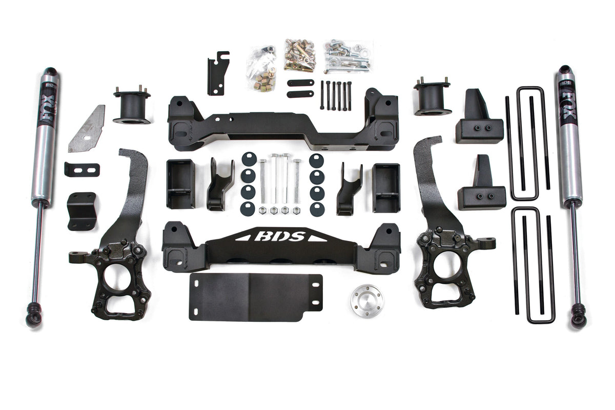 09-13 Ford F150 4WD 6 Inch Lift Kit, 3 Inch Rear Lift, Block BDS Suspension-1