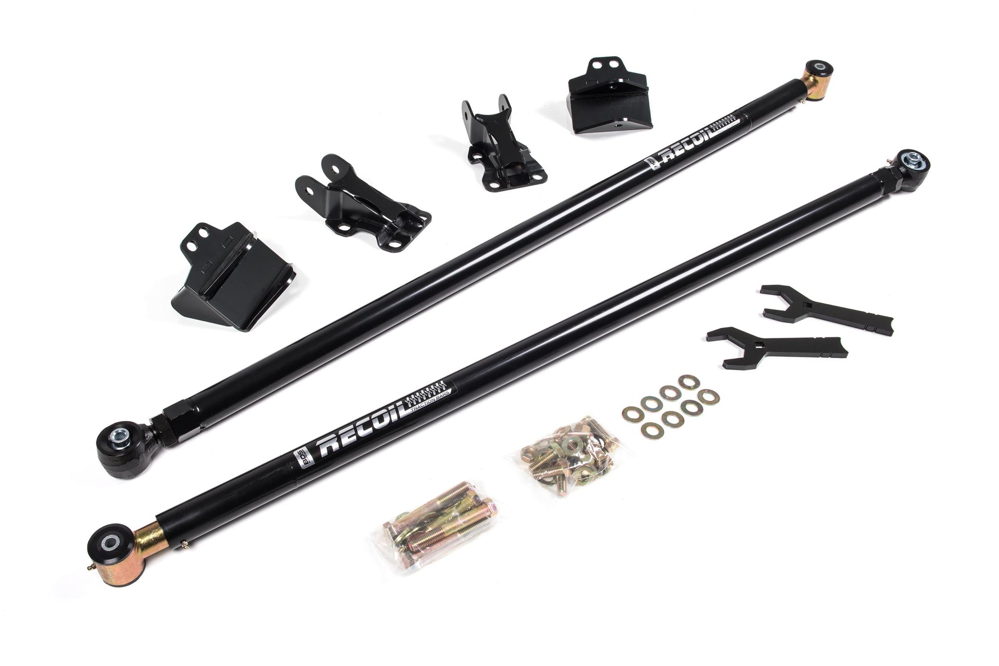 Recoil Traction Bar Kit Chevy Silverado and GMC Sierra 1500 88-06 BDS Suspension