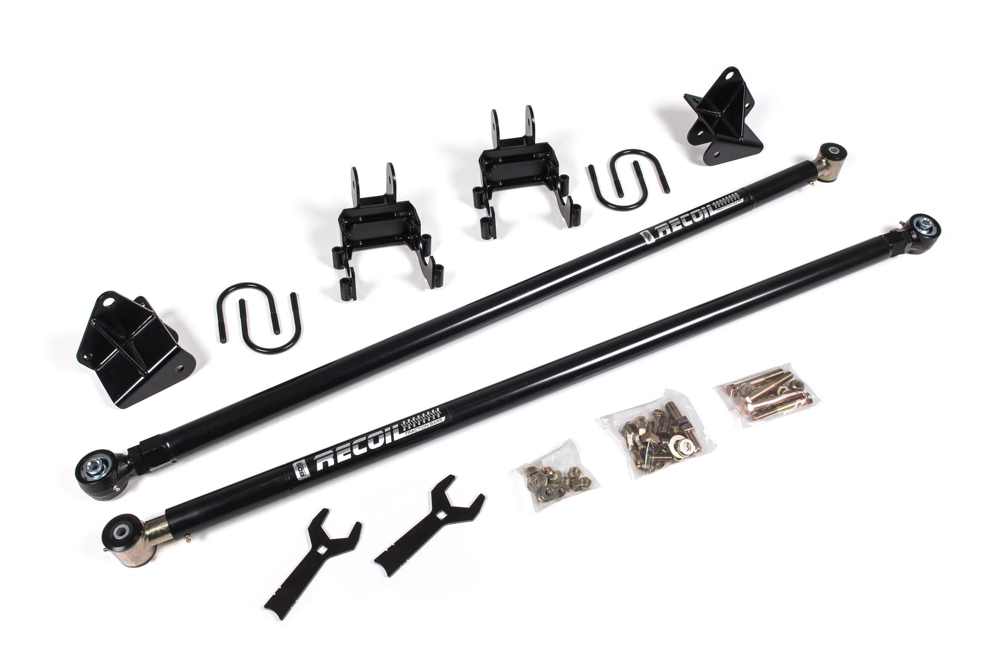 Recoil Traction Bar Kit Ford F250/F350 Super Duty 99-16 Short Bed BDS Suspension