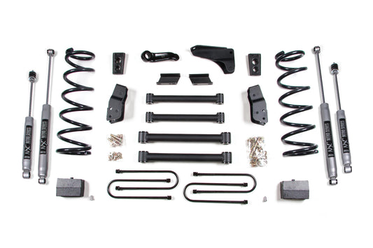 6 Inch Lift Kit Dodge Ram 2500/3500 03-07 4WD Diesel Leaf Springs 3.5 Inch Axle BDS Suspension
