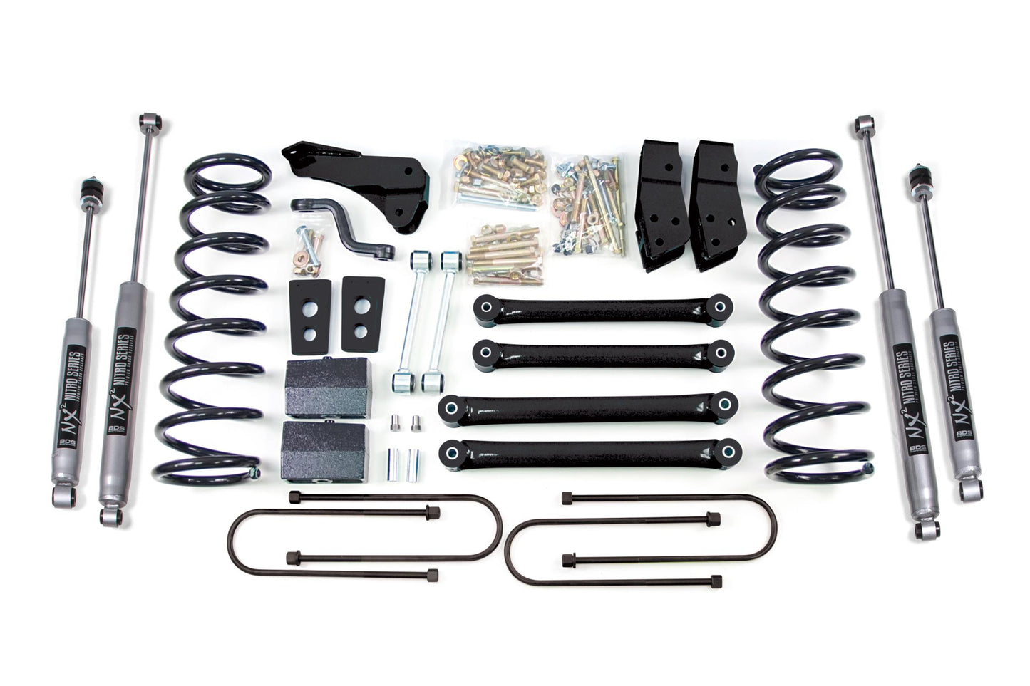 4 Inch Lift Kit Dodge Ram 2500 Power Wagon 05-07 4WD 4 Inch Axle BDS Suspension-1