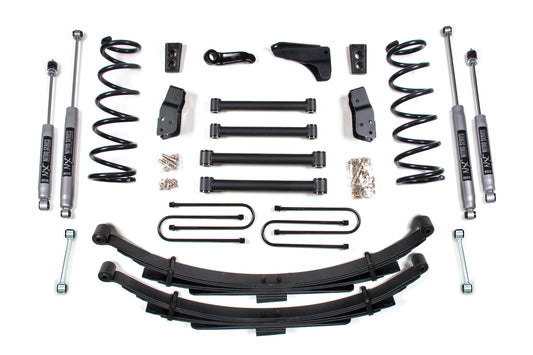 08 Dodge Power Wagon 4 Inch Lift Kit Block w/4 Inch Axle - Fox 2.0 IFP Performance Series Shocks BDS Suspension