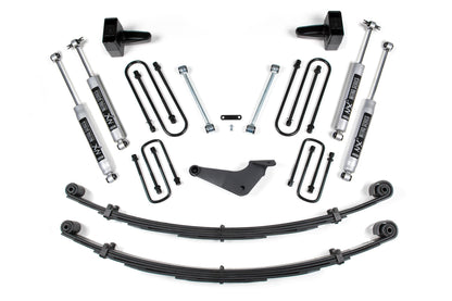 4 Inch Lift Kit Ford Excursion 00-05 4WD Block Kit BDS Suspension-1