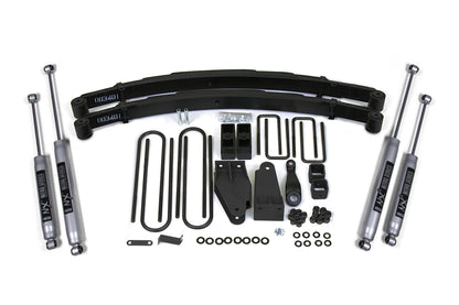 4 Inch Lift Kit Ford F250 TTB 87-96 4WD BDS Suspension