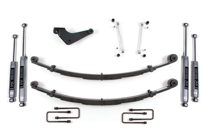 2 Inch Leveling Kit Ford F250/F350 Super Duty 99-04 4WD Square Front U Bolt BDS Suspension-1