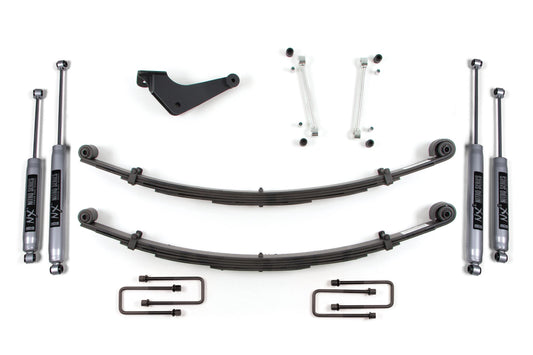 2 Inch Leveling Kit Ford F250/F350 Super Duty 99-04 4WD Square Front U Bolt BDS Suspension