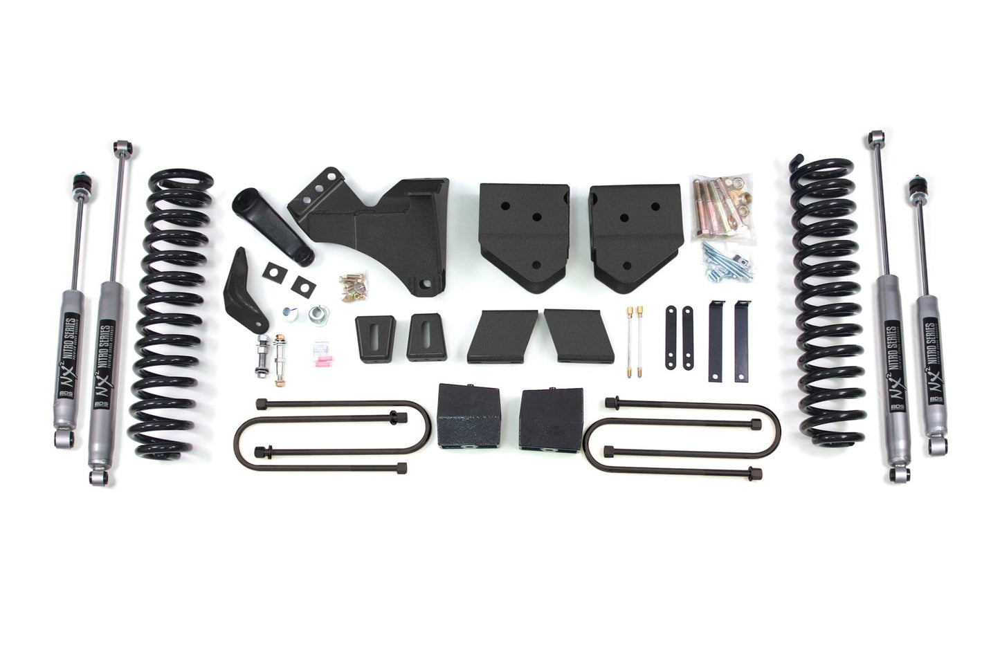 6 Inch Lift Kit Ford F250/F350 Super Duty 05-07 4WD Diesel 5 Inch Block With Overload BDS Suspension