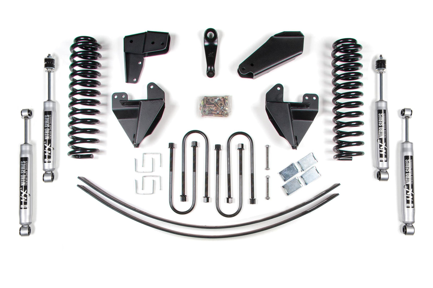 4 Inch Lift Kit Ford F100/F150 80-96 2WD Standard Cab NX2 Nitro BDS Suspension