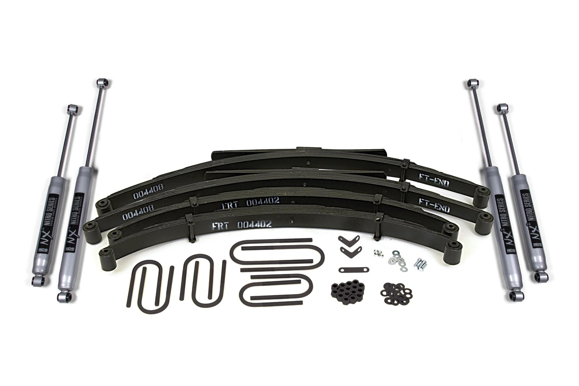 4 Inch Lift Kit Jeep Cherokee SJ Wagoneer Grand Wagoneer or J10/J20 74-89 NX2 Nitro BDS Suspension