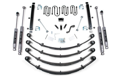 3.5 Inch Lift Kit Jeep Wrangler YJ 87-95 NX2 Nitro BDS Suspension