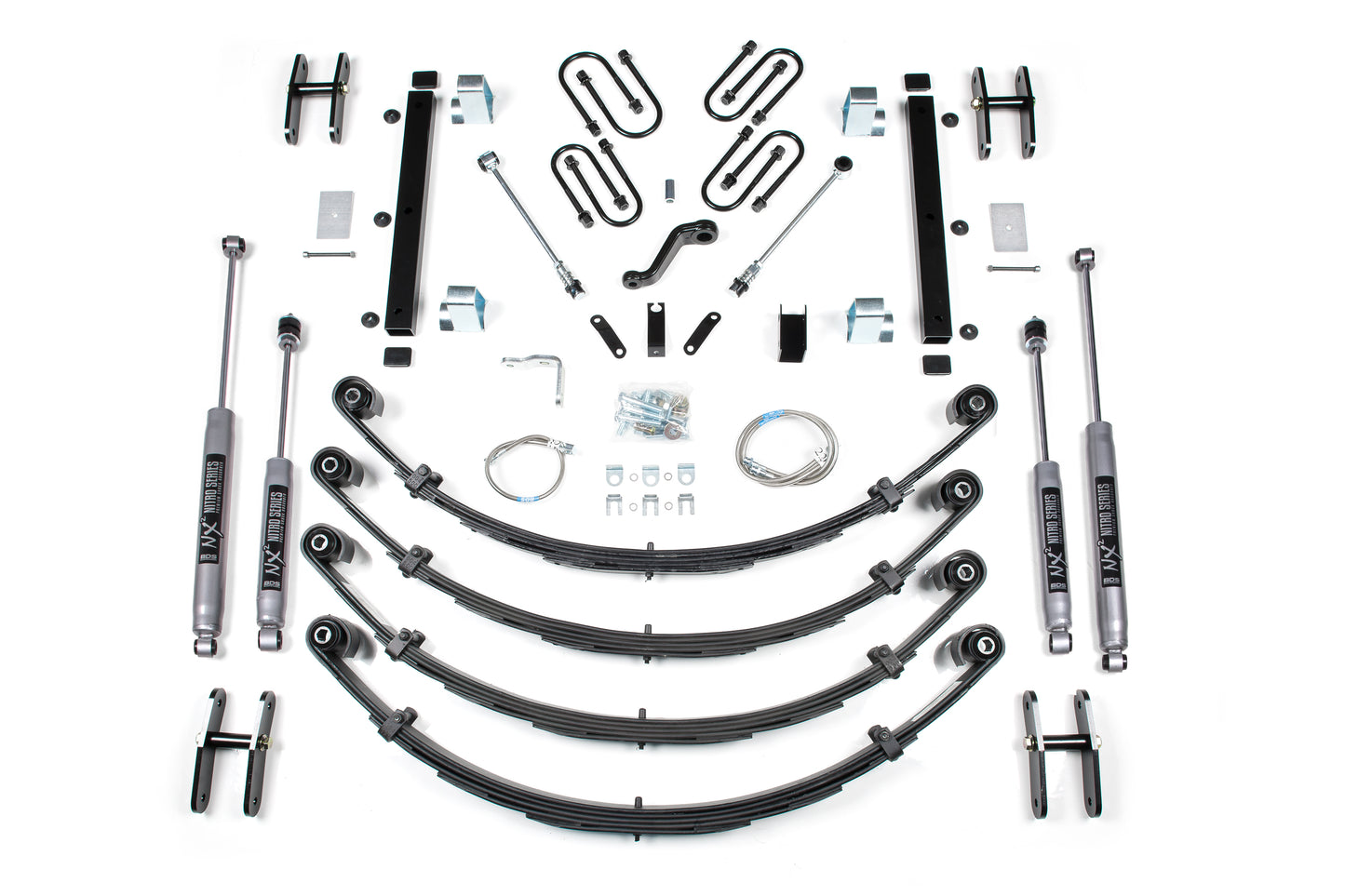 4.5 Inch Lift Kit Jeep Wrangler YJ 87-95 NX2 Nitro BDS Suspension-1