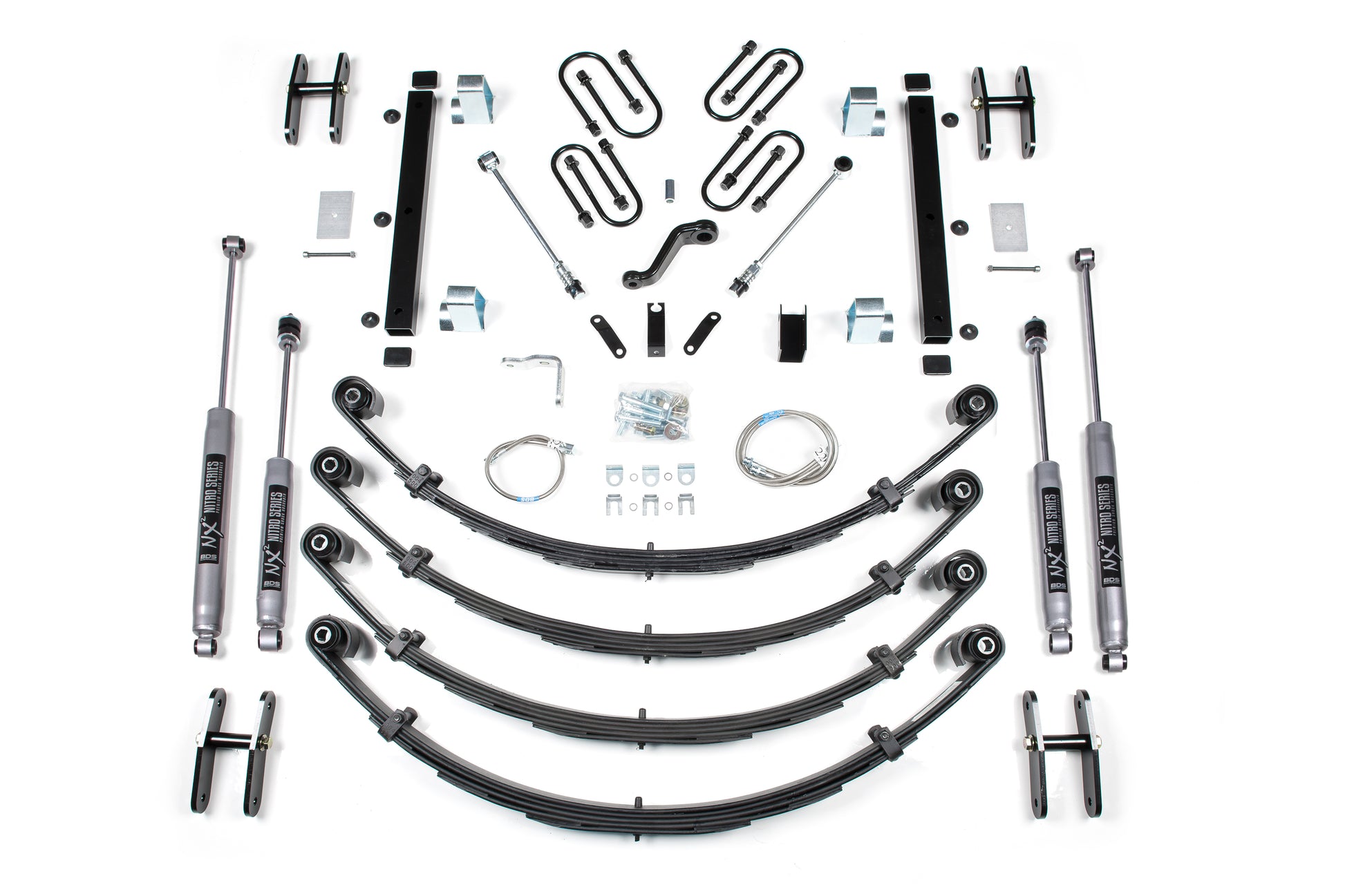 4.5 Inch Lift Kit Jeep Wrangler YJ 87-95 NX2 Nitro BDS Suspension