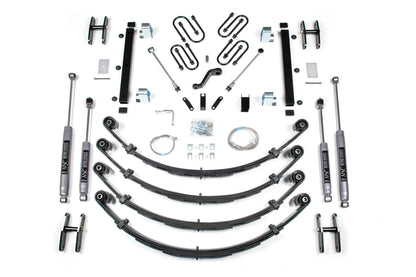 4.5 Inch Lift Kit Jeep Wrangler YJ 87-95 NX2 Nitro BDS Suspension