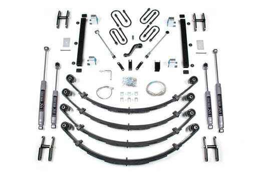 4.5 Inch Lift Kit Jeep Wrangler YJ 87-95 NX2 Nitro BDS Suspension
