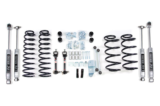 03-06 Jeep Wrangler (TJ) 4WD 3 Inch Lift Kit, 3 Inch Rear Lift, Coil Spring - Fox 2.0 IFP Performance Series Shocks BDS Suspension