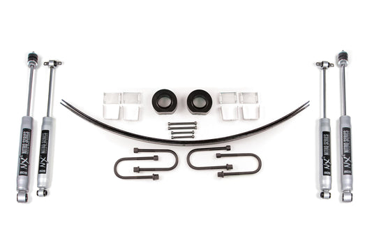 1.75 Inch Lift Kit Jeep Cherokee XJ 84-01 Chrysler 8.25 Axle BDS Suspension