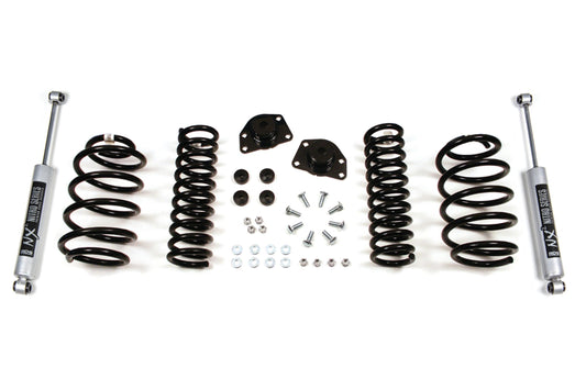 2 Inch Lift Kit Jeep Liberty KJ 02-07 NX2 Nitro Shocks BDS Suspension