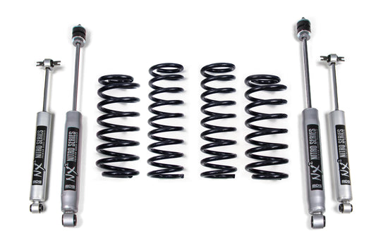 2 Inch Lift Kit Jeep Grand Cherokee WJ 99-04 NX2 Nitro Shocks BDS Suspension