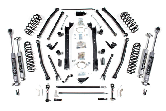 6.5 inch long arm lift kit Jeep Wrangler TJ and TJ Rubicon 1997-2006 NX2 Nitro BDS Suspension